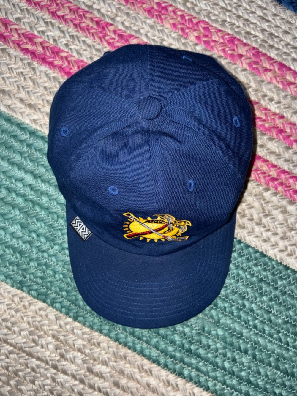 Florida Panthers Adidas Reverse Retro 2.0 Hat Palm Tree NHL Blue RR - Picture 5 of 8